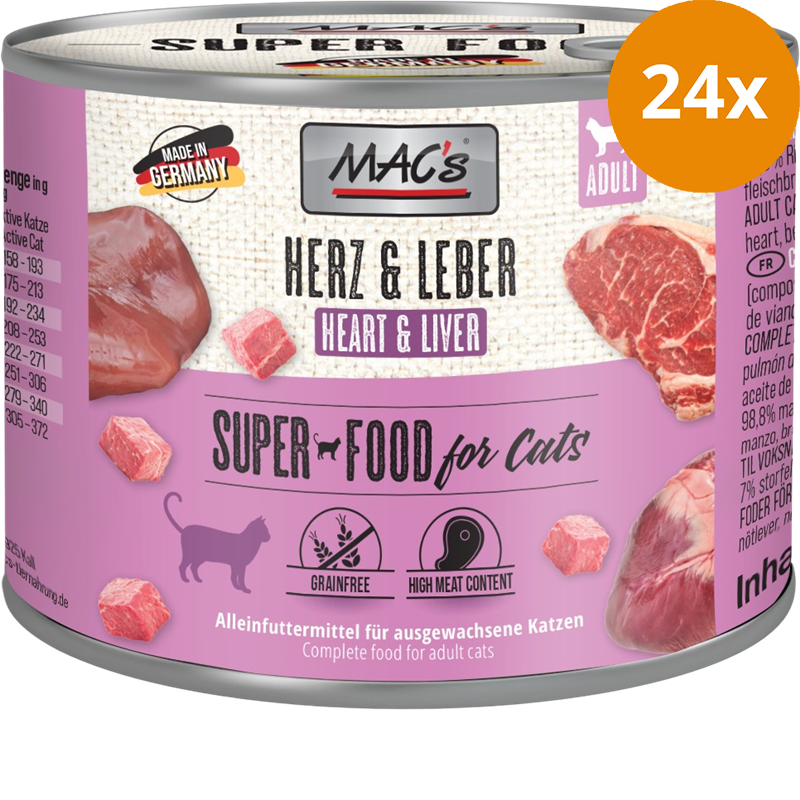 MAC's Cat Herz & Leber 200 g