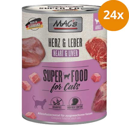 MAC's Cat Herz & Leber 800 g