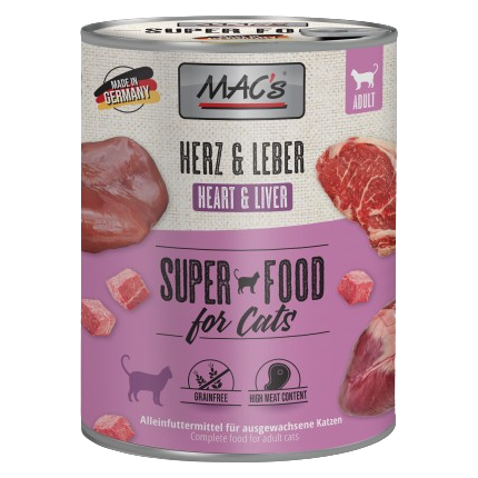 MAC's Cat Herz & Leber 800 g