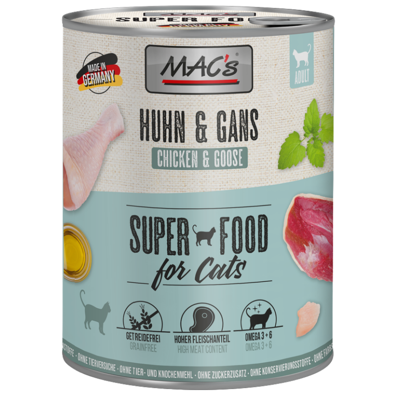 MACs Cat Huhn & Gans 800g