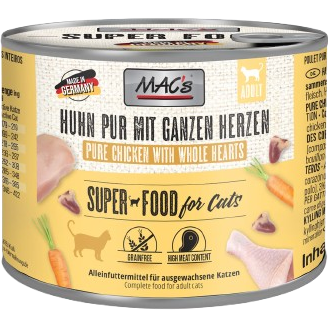 MAC's Cat Huhn mit ganzen Herzen 200g
