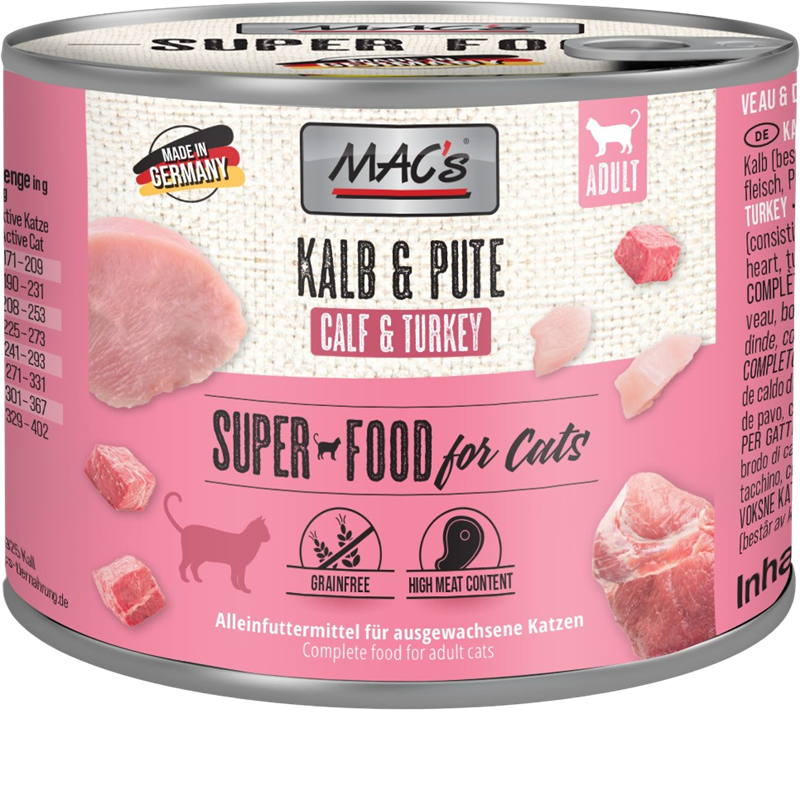 MAC's Cat Kalb & Pute 200 g