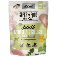 MACs Cat Pouch Kaninchen & Geflügel 300g