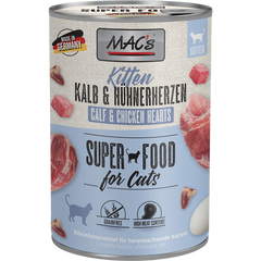 MAC's Cat Kitten Kalb & Hühnerherzen 400 g