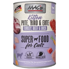 MAC's Cat Kitten Pute, Rind & Ente 400 g