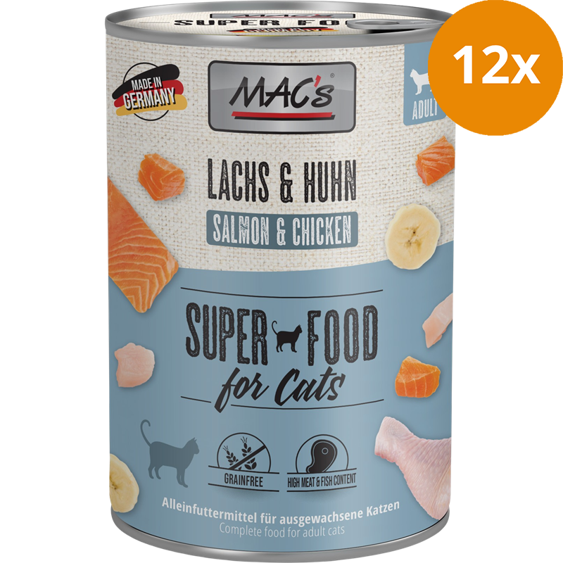 MAC's Cat Lachs & Hühnchen 400 g