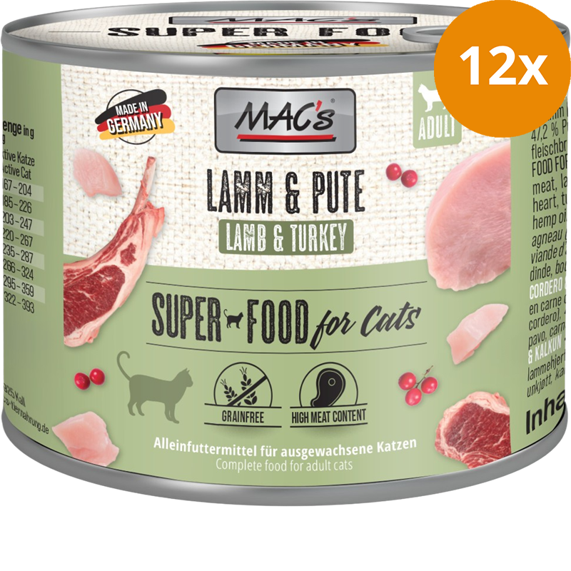 MAC's Cat Lamm & Pute 200 g