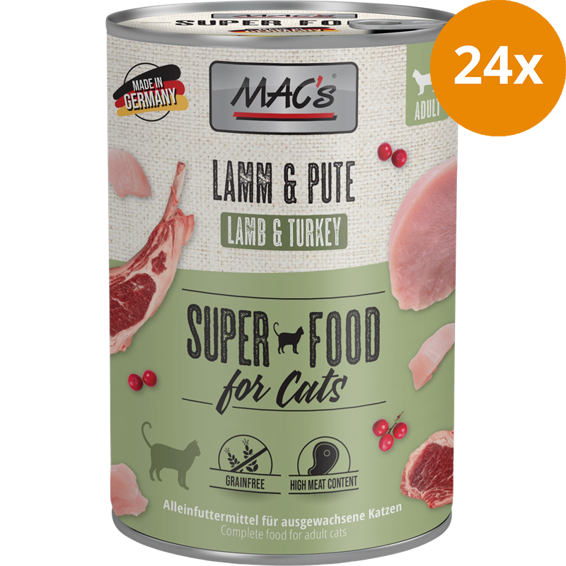 MAC's Cat Lamm & Pute 400 g