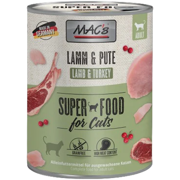 MAC's Cat Lamm & Pute 800 g