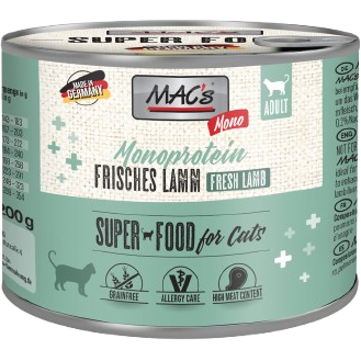 MAC's Cat Mono Frisches Lamm 200g