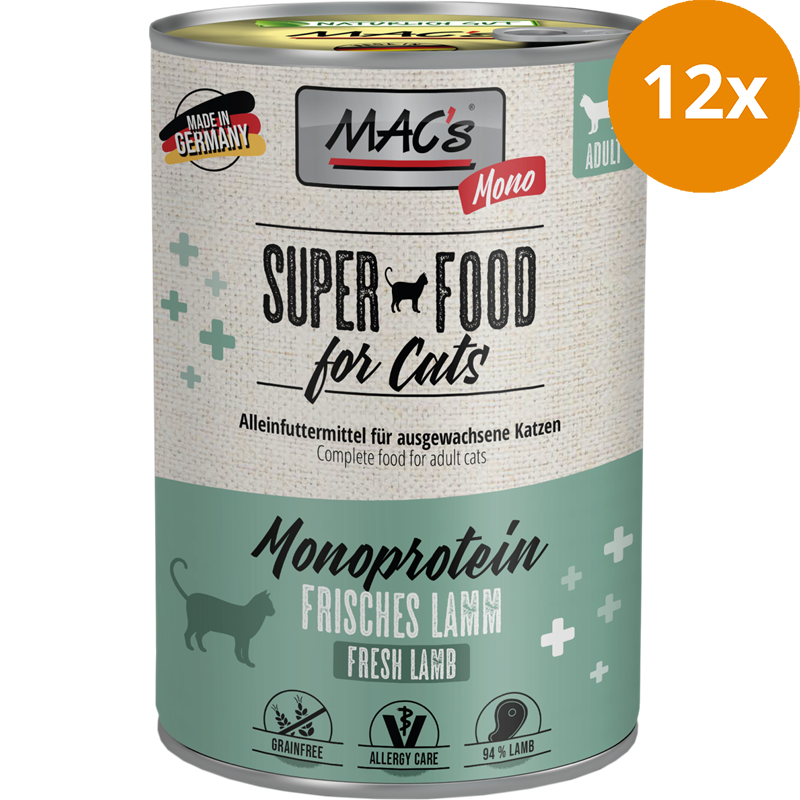 MAC's Cat Monoprotein Lamm 400 g