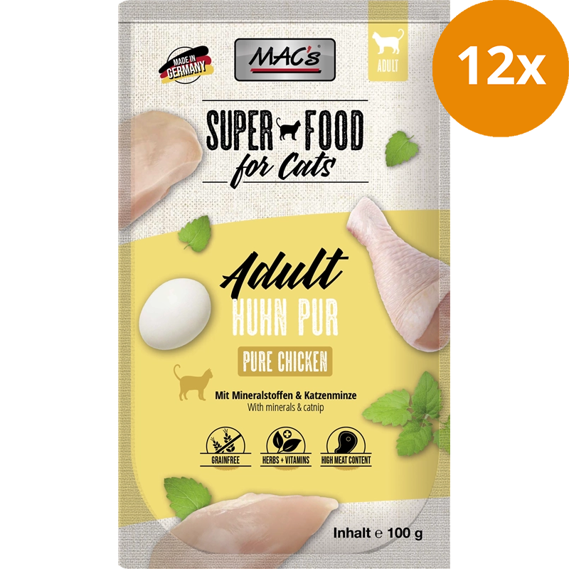 MAC's Cat Pouch Huhn pur 100 g