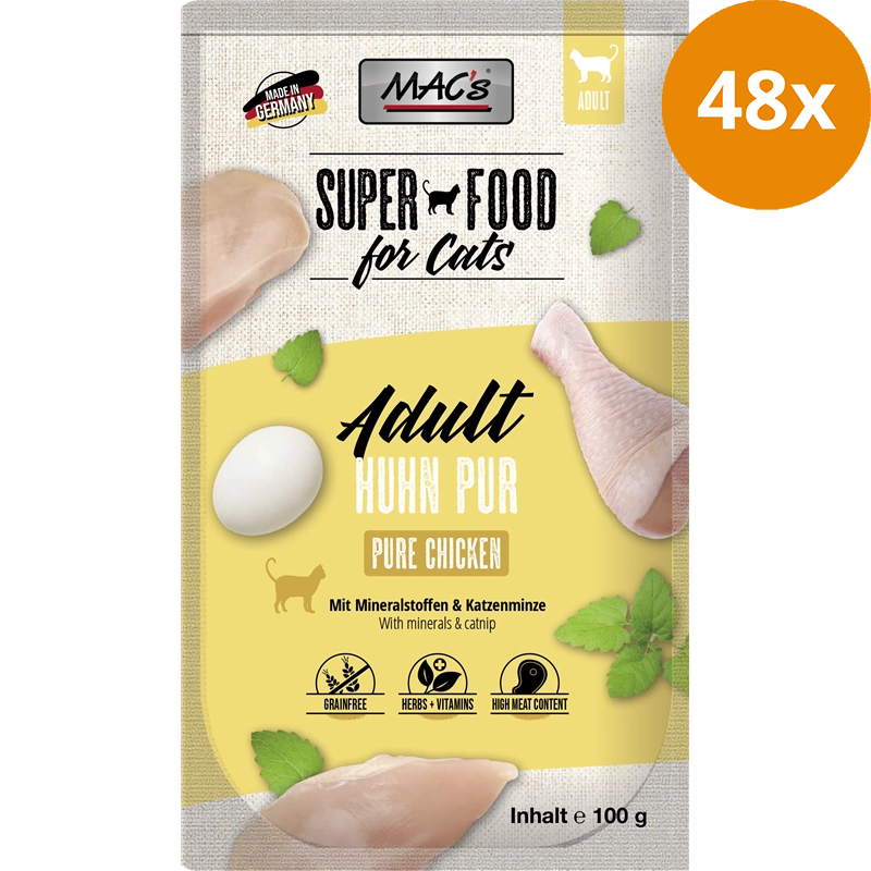 MAC's Cat Pouch Huhn pur 100 g