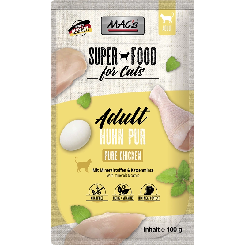 MAC's Cat Pouch Huhn pur 100 g