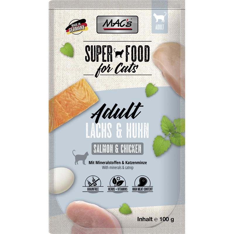 MAC's Cat Pouch Lachs & Huhn 100 g