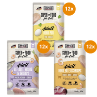 MAC’s Cat Pouch Probierpaket 100 g – Fisch & Geflügel Mix