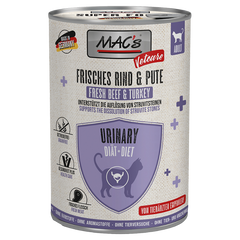MAC's Cat Vetcare Urinary Rind & Pute 400 g