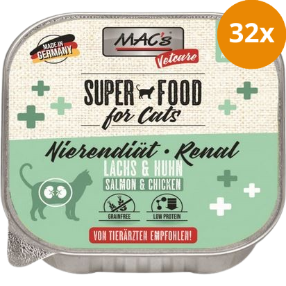 MAC's Cat Vetcare Lachs & Huhn Nierendiät 100 g