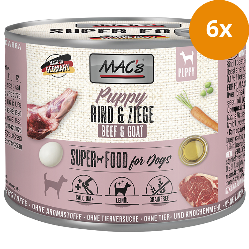 MAC's Dog Feinschmecker Puppy 200 g