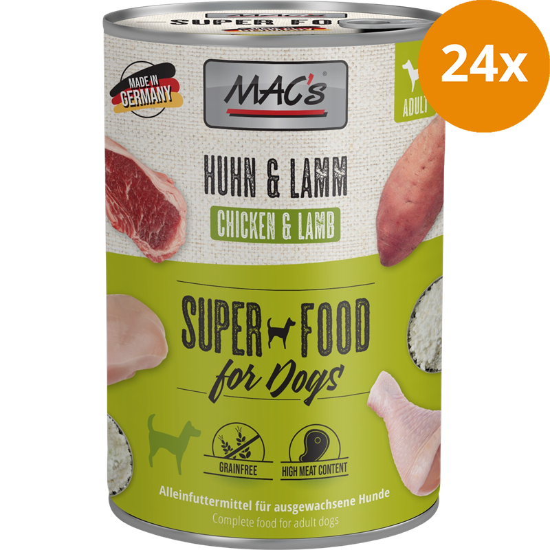 MAC's Dog Hühnchen & Lamm 400 g