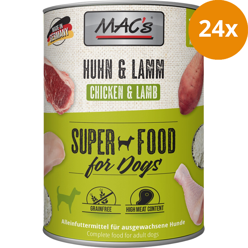 MAC's Dog Hühnchen & Lamm 800 g