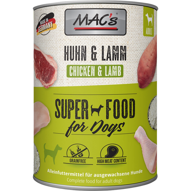 MAC's Dog Hühnchen & Lamm 800 g