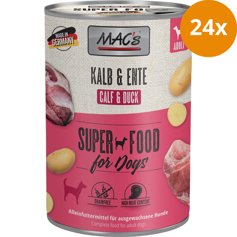 MAC's Dog Kalb & Ente 400 g