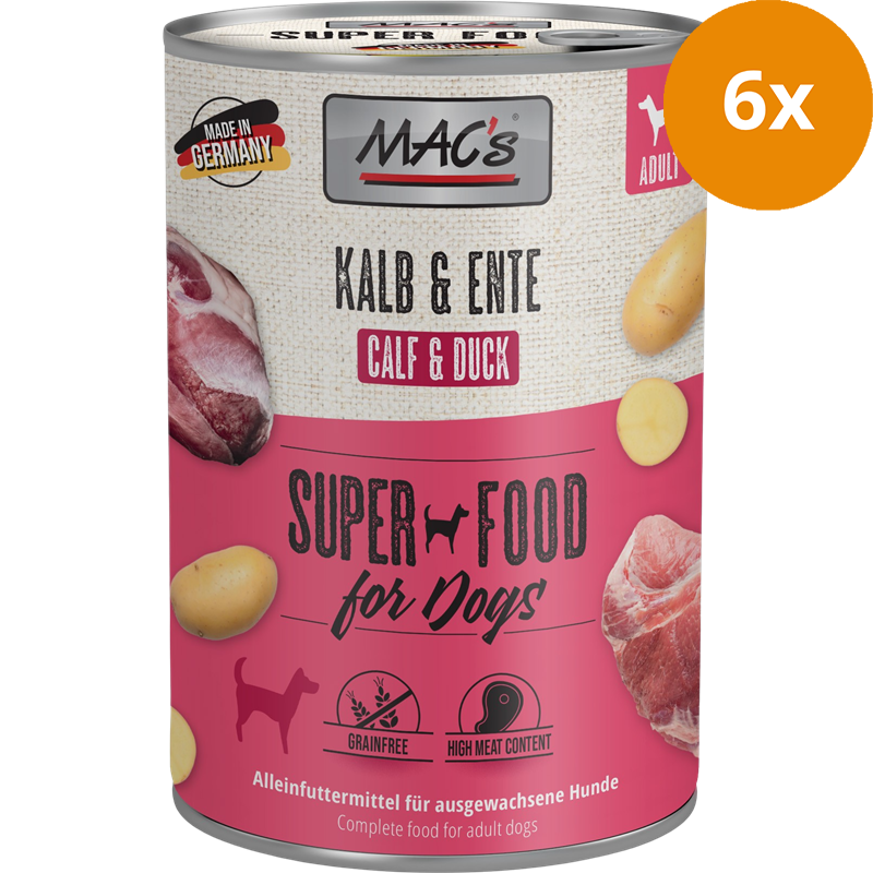 MAC's Dog Kalb & Ente 400 g