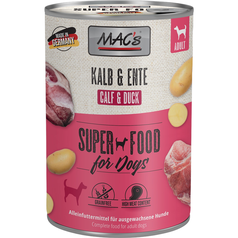 MAC's Dog Kalb & Ente 400 g