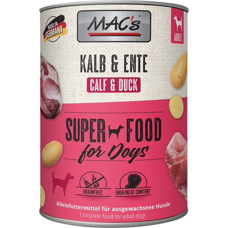 MAC's Dog Kalb & Ente 800 g