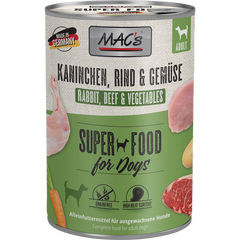 MAC's Dog Kaninchen, Rind & Gemüse 400 g