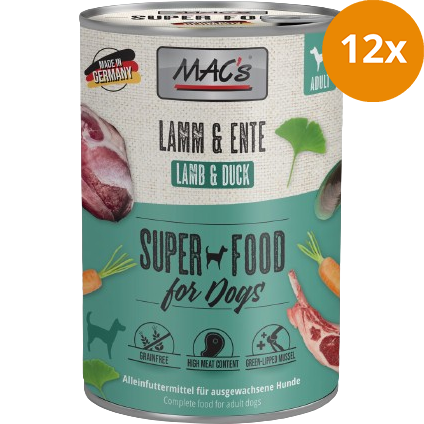 MAC's Dog Lamm & Ente 400 g