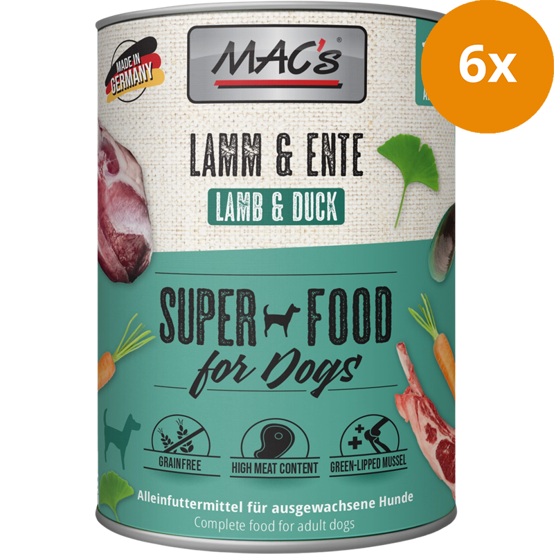 MAC's Dog Lamm & Ente 800 g