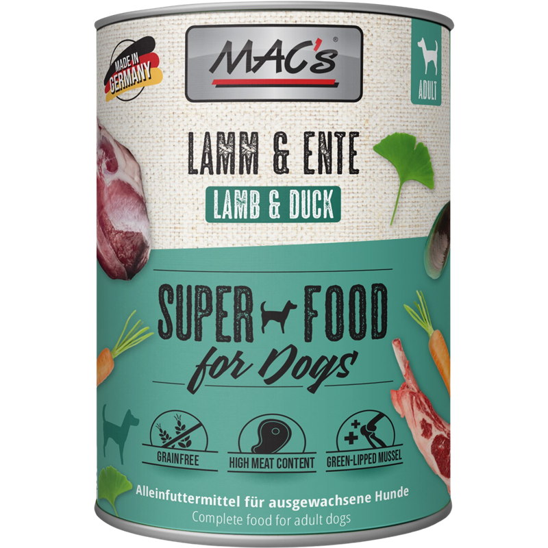 MAC's Dog Lamm & Ente 800 g