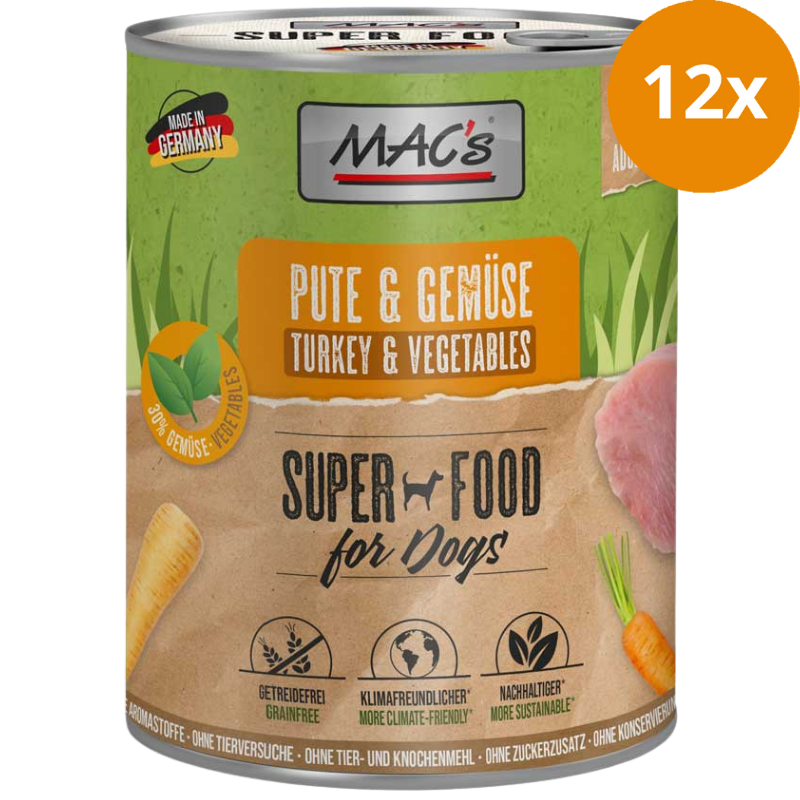 MAC's Dog Pute & Gemüse 800 g
