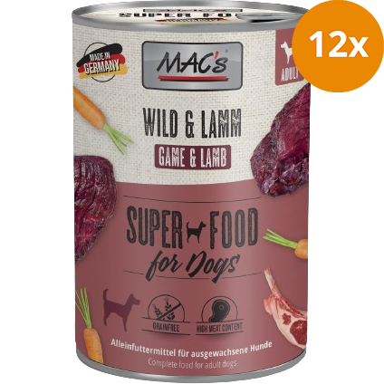 MAC's Dog Wild & Lamm 400 g