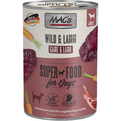 MAC's Dog Wild & Lamm 400 g