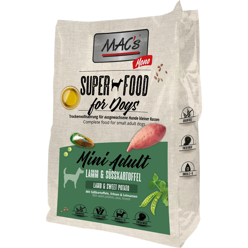 MAC's Dog Monoprotein Mini Adult Lamm