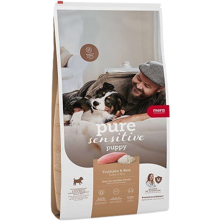 MERA Dog Pure Sensitive Puppy Truthahn & Reis gnstig kaufen