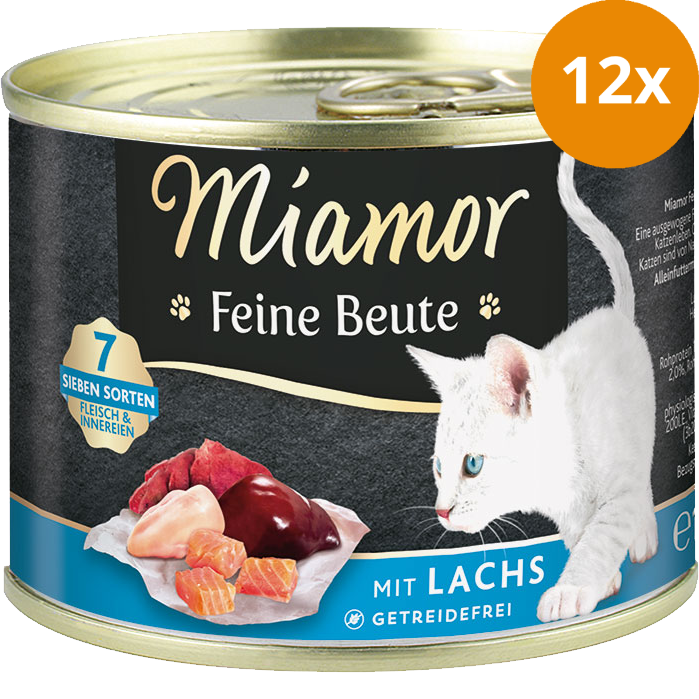 Miamor Dose Feine Beute Lachs 185 g