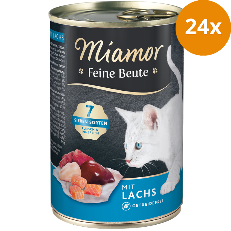 Miamor Dose Feine Beute Lachs 400 g