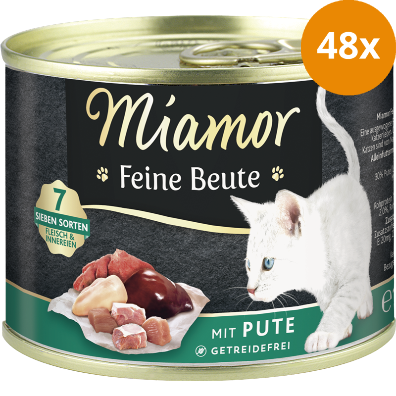 Miamor Dose Feine Beute Pute 185 g