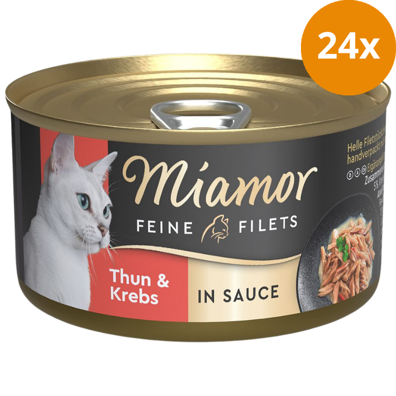 Miamor Feine Filets Thunfisch & Krebs in Sauce 85 g