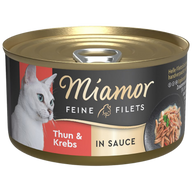 Miamor Feine Filets Thunfisch & Krebs in Sauce 85 g