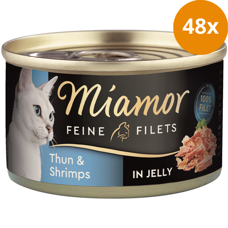 Miamor Feine Filets Thunfisch & Shrimps 185 g