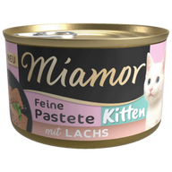 Miamor Dose Feine Pastete Kitten mit Lachs 85 g
