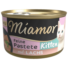 Miamor Dose Feine Pastete Kitten mit Lachs 85 g