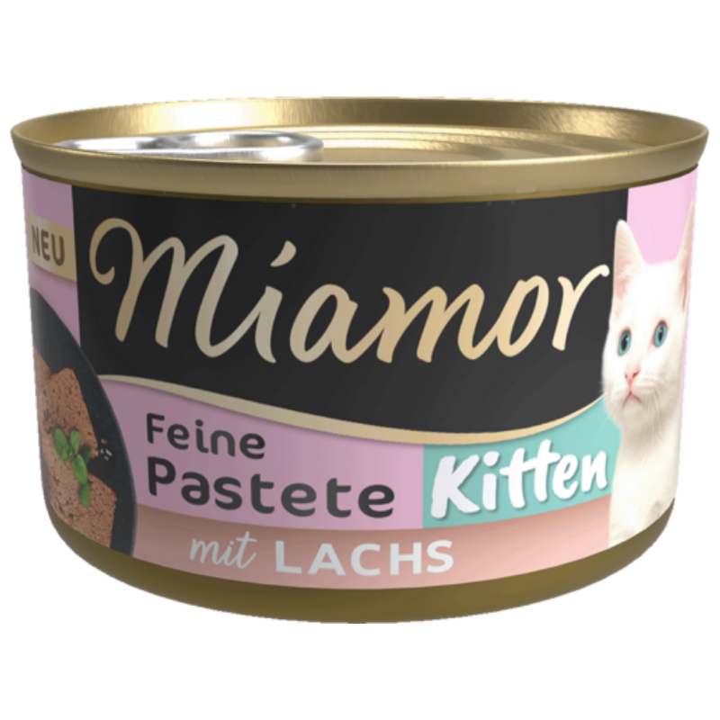 Miamor Dose Feine Pastete Kitten mit Lachs 85 g