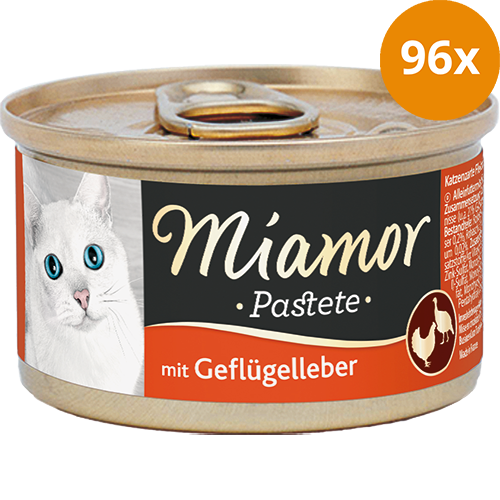 Miamor Pastete in Dose Geflügel & Leber 85 g