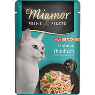 Miamor PB Feine Filets Huhn & Thunfisch in Sauce 100 g